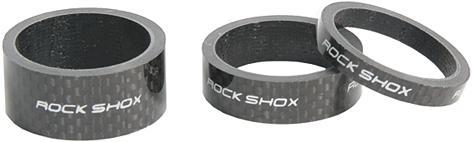 Produktbild RockShox 12 Headset Spacer Set, UD Carbon (5mm x 2, 10mm x 1, 15mm x
