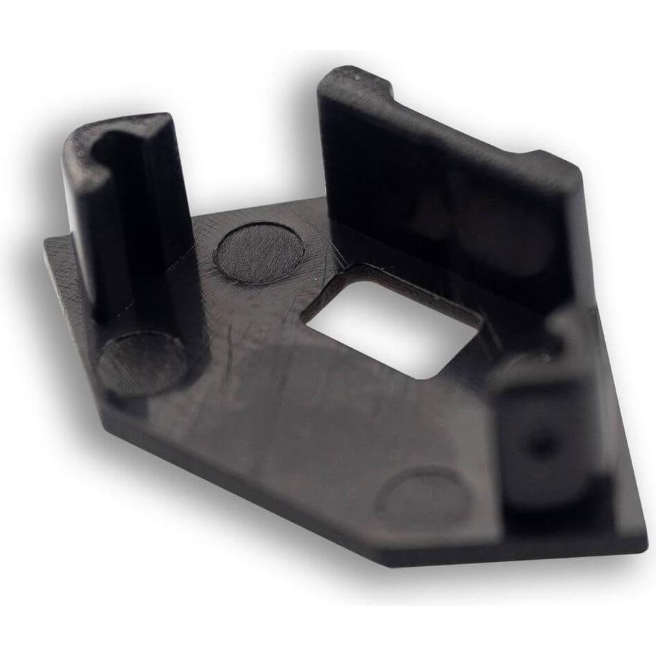 Thumbnail - Isoled, Zubehör Beleuchtung, Endkappe EC97 schwarz für Profil CORNER11n mit Kabeldurchführung, 1 STK