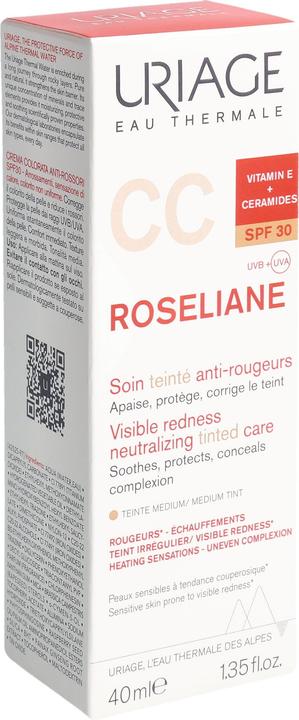 Produktbild Uriage Roséliane CC Creme LSF30 Creme (Medium Tint, 40 ml)