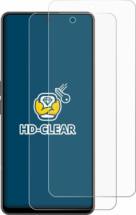 Produktbild BROTECT Schutzfolie Displayschutz Klar (2 Stück, Oppo Find X3 Lite 5G)