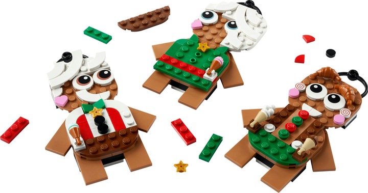 Produktbild LEGO Lebkuchenmännchen (40642, LEGO Saisonale Sets)
