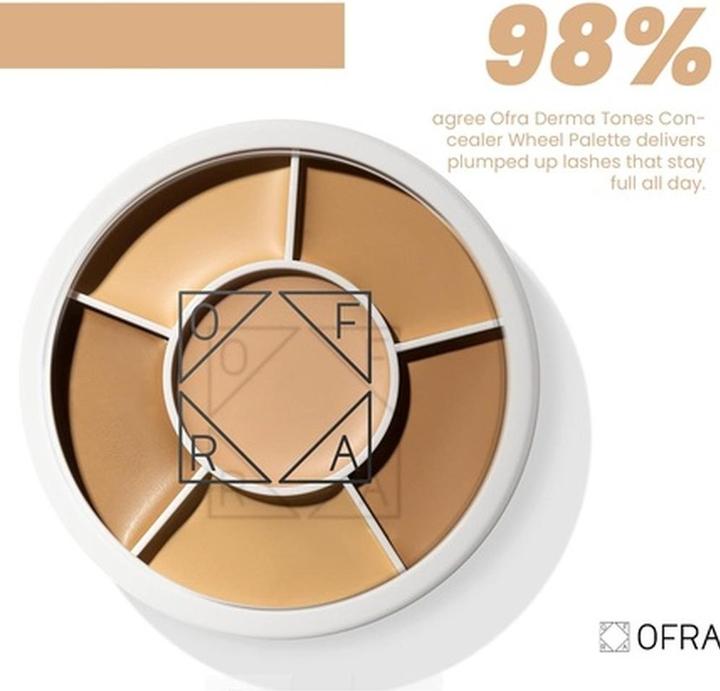 OFRA Cosmetics Ofra Derma Tones Concealer Wheel Palette für Frauen 0,35 Unzen