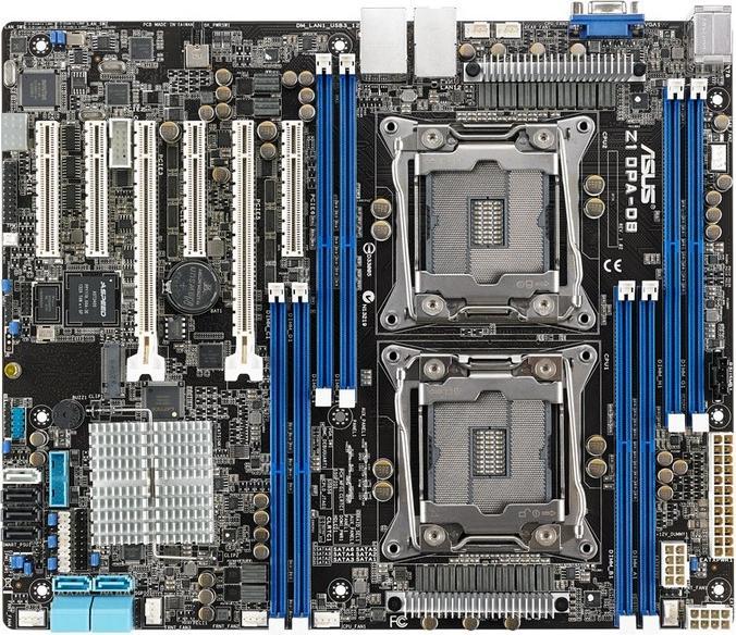Actual product image ASUS Z10pa-D8 (LGA 2011-v3, Intel C612 PCH, ATX)