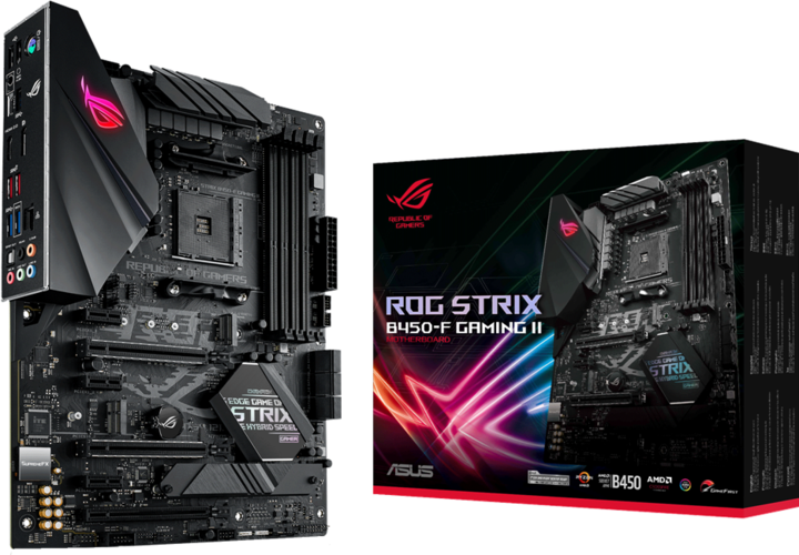 Immagine prodotto ASUS ROG STRIX B450-F GAMING II (AM4, AMD B450, ATX)