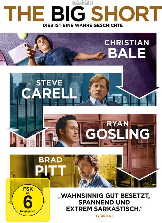 The Big Short (DVD, 2015, Deutsch)