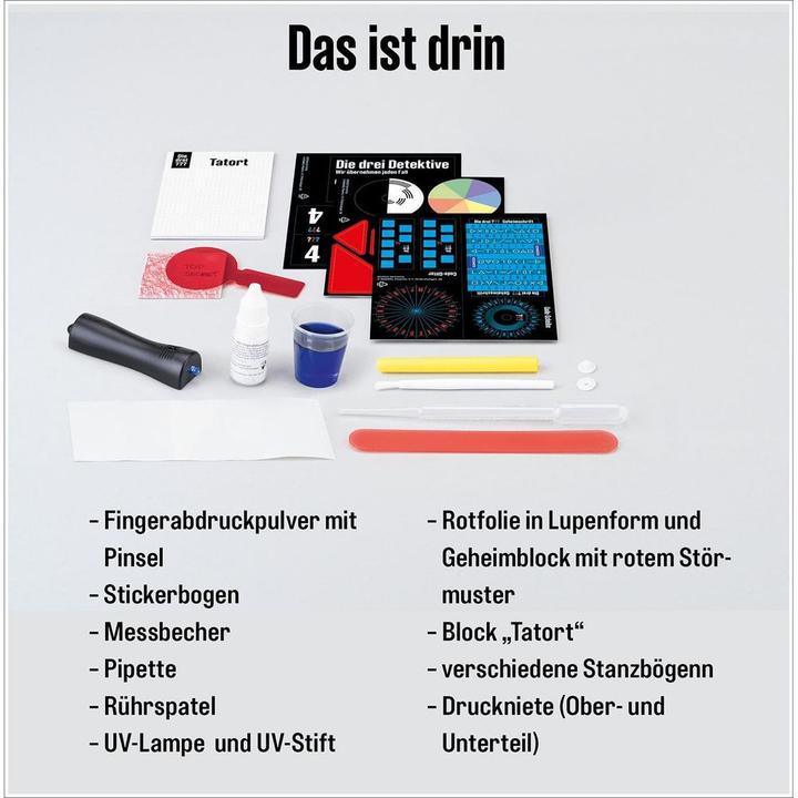 Image du produit Kosmos L'équipement de détective des Trois?