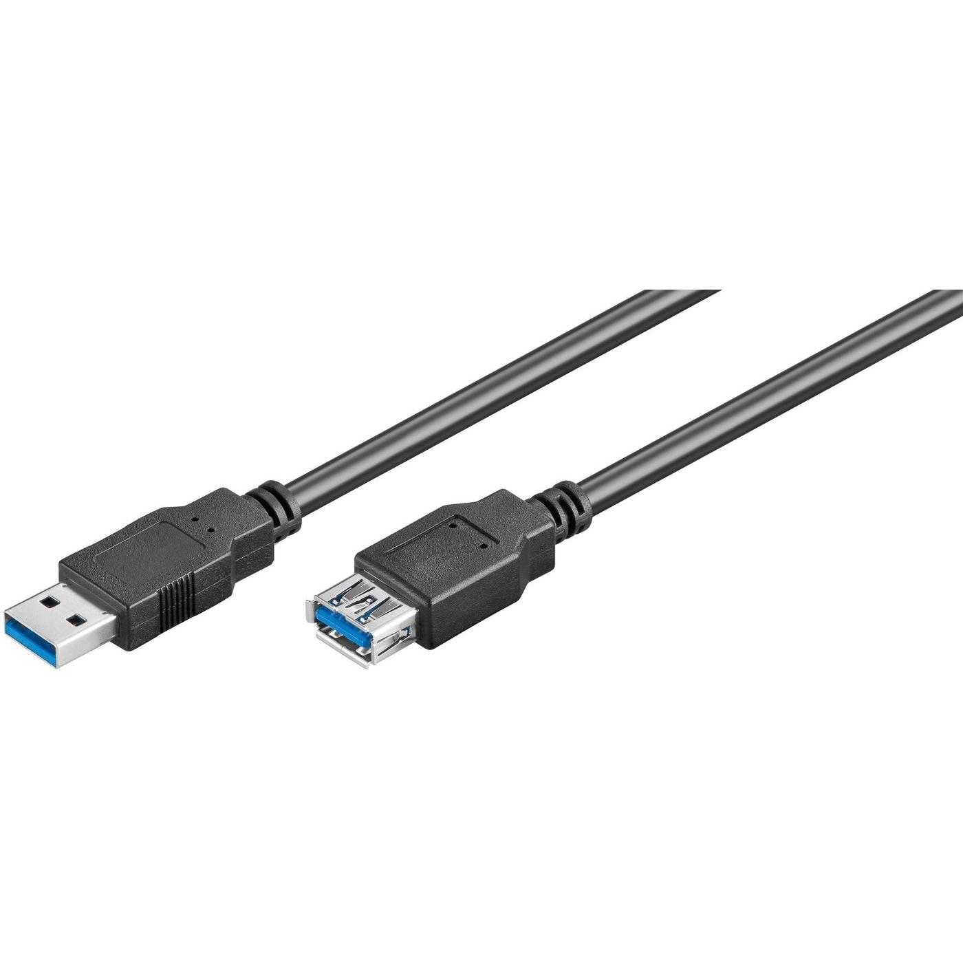 MicroConnect USB A – USB A (0.50 m, USB 3.2 Gen 1), USB Kabel