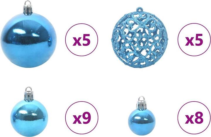 Actual product image vidaXL Dekorative Lichterkette (0.80 m)