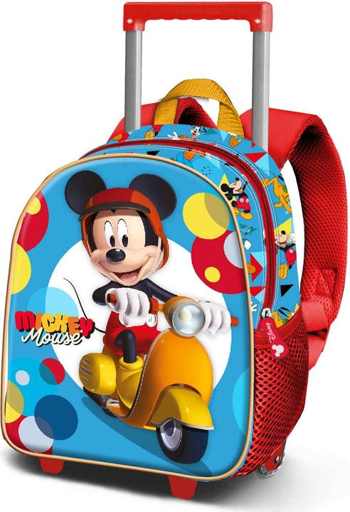 Actual product image Karactermania Small 3D Backpack with Wheels Scooter