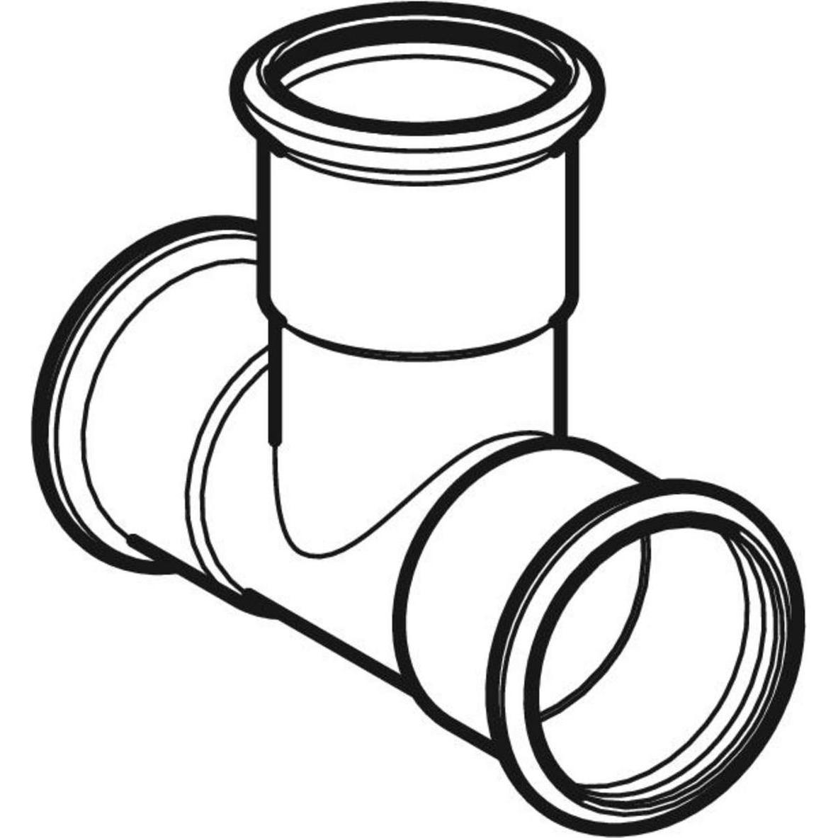 Thumbnail - Geberit, Rohrverbindungstechnik, Mapress Kupfer Tee 18mm (61003) (Pressverbindung)