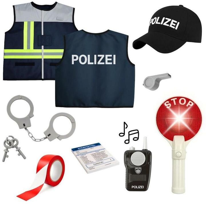 Produktbild Alldoro Polizei Rollenspiel-Set (9-Teilig)