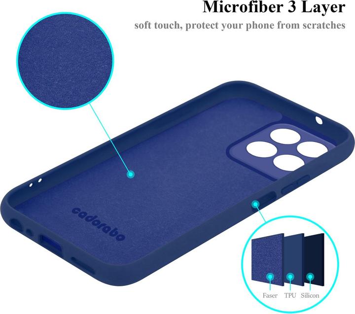 Image du produit Cadorabo Coque pour Honor X8 5G TPU Liquid Silicone Case (Honor X8)