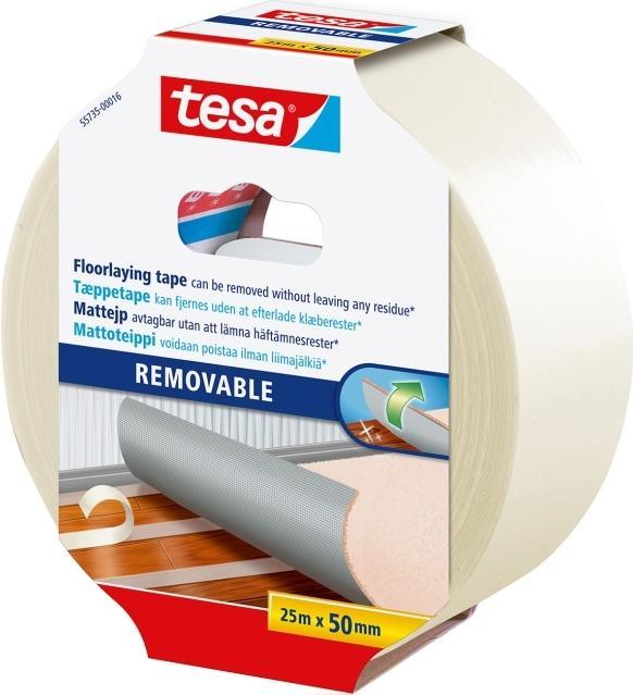 Produktbild tesa Taeppetape ® dobbeltklaebende 50 mm x 25m (50 mm)