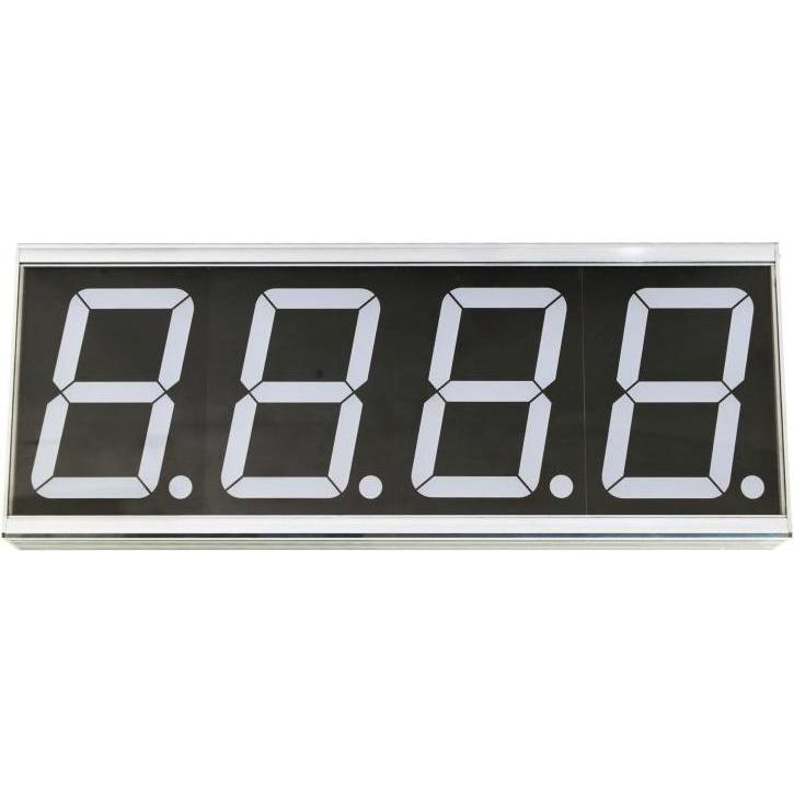 Thumbnail - Allnet, Wecker, ALL-POE-CNT-1 Digital wall clock Rechteck Grau Wanduhr