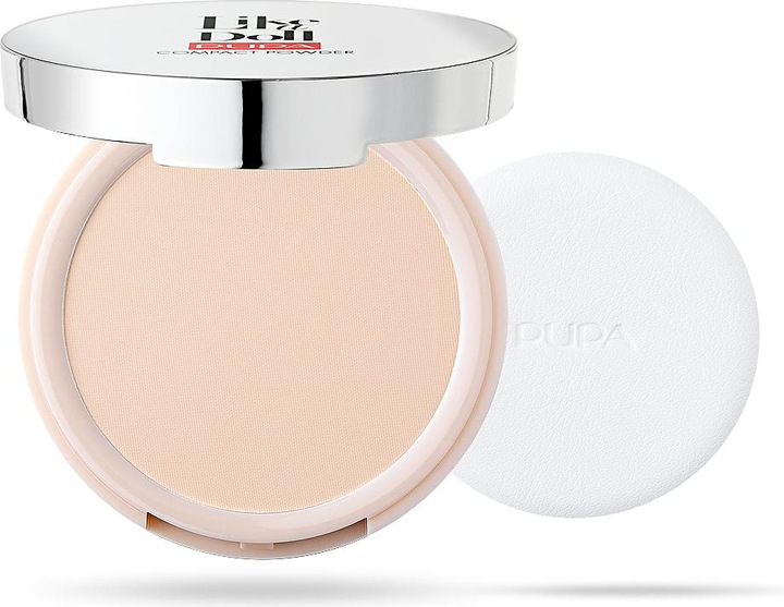 Actual product image Pupa Milano Like A Doll Nude Skin Compact Powder 001 Porcelain (001)