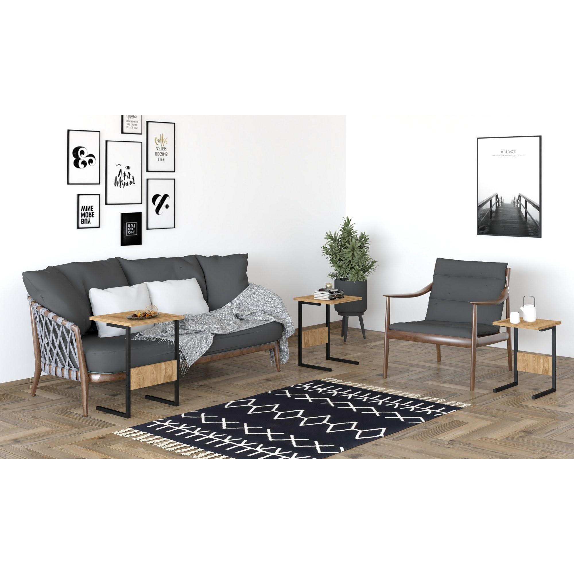 Thumbnail - Hanah Home, Couchtisch + Beistelltisch, Sali (40 x 55 x 40 cm)
