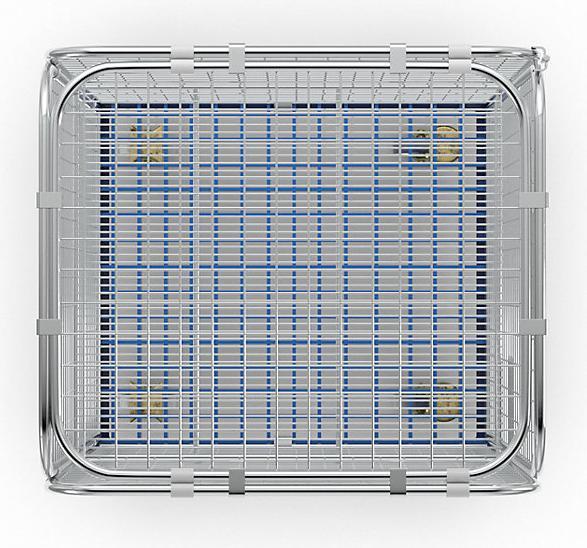 Actual product image kaiserkraft Roll container SAFE (500 kg)