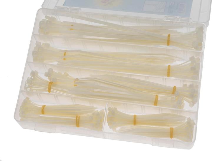 Immagine prodotto Steffen Set di fascette per cavi 400 pezzi (Fascette in metallo, 200 mm, 400 pz.)