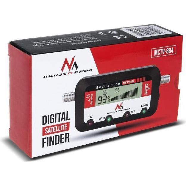 Thumbnail - Maclean MCTV-884 MCTV-884 digital display satellite meter cable 25cm FF, Monitor Erhöhung