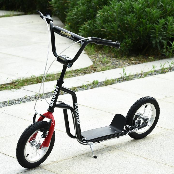 Actual product image Homcom Children's scooter with height-adjustable handlebars