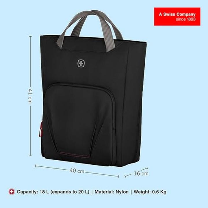 Image du produit Wenger Motion Vertical Tote Chic Noir (18 l)