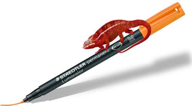 Image du produit Staedtler Lumocolor permanent (Rouge, 1 mm, 1 x)