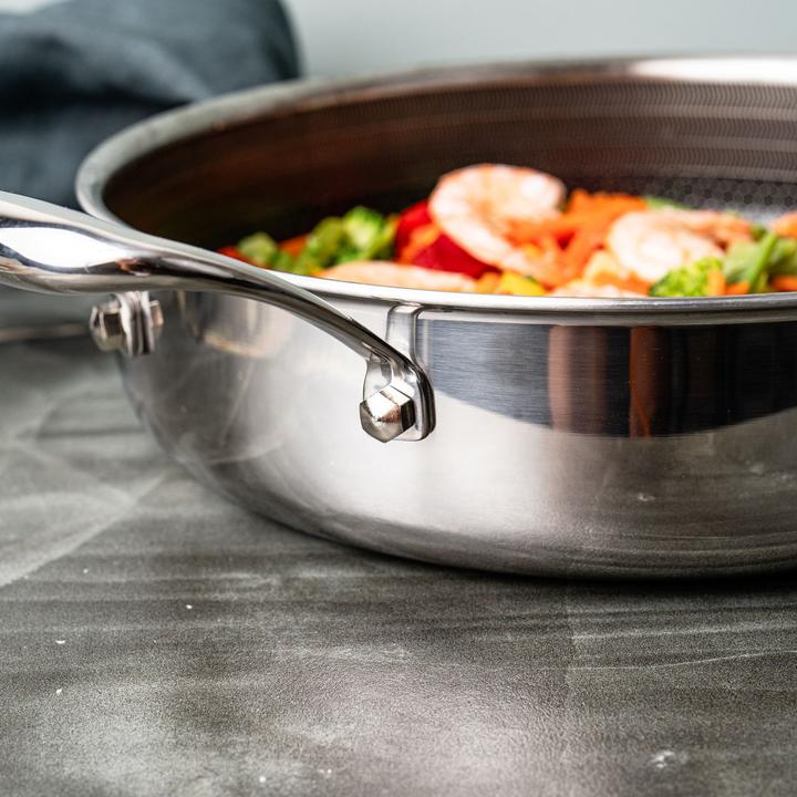 Productafbeelding Gladkokken - Hybrid sautepan with lid - Ø28 - 28 cm (Aluminium)