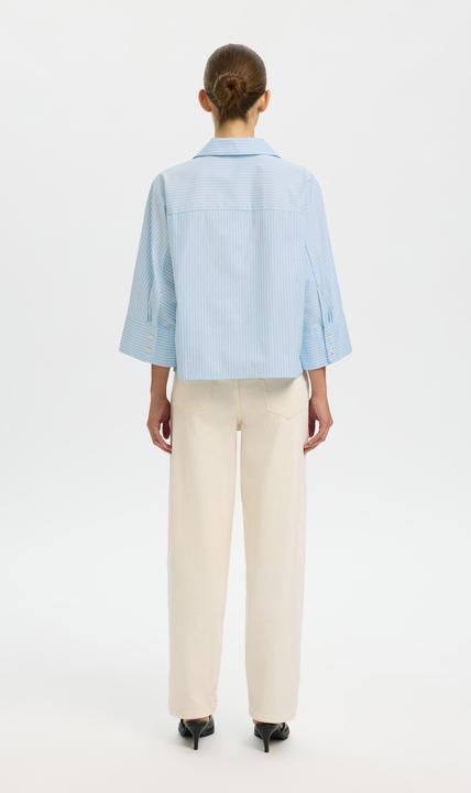 Immagine prodotto Selected Oversized Hemd mit 3/4 Ärmeln (40)