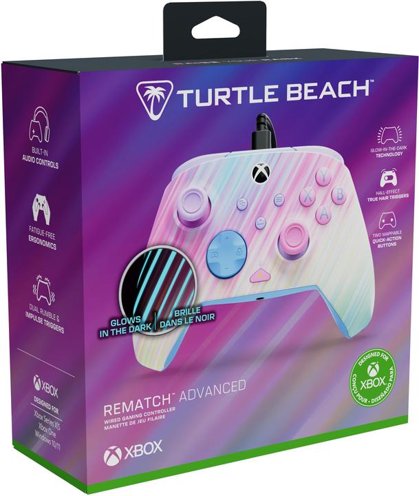 Produktbild Turtle Beach Rematch Advanced Wired Gamepad (Cotton Candy (PC, Xbox One S, Xbox One X, Xbox Series S, Xbox Series X)