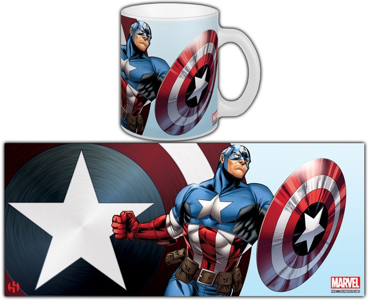 Image du produit The Avengers Mug Captain America (320 ml, 1 x)