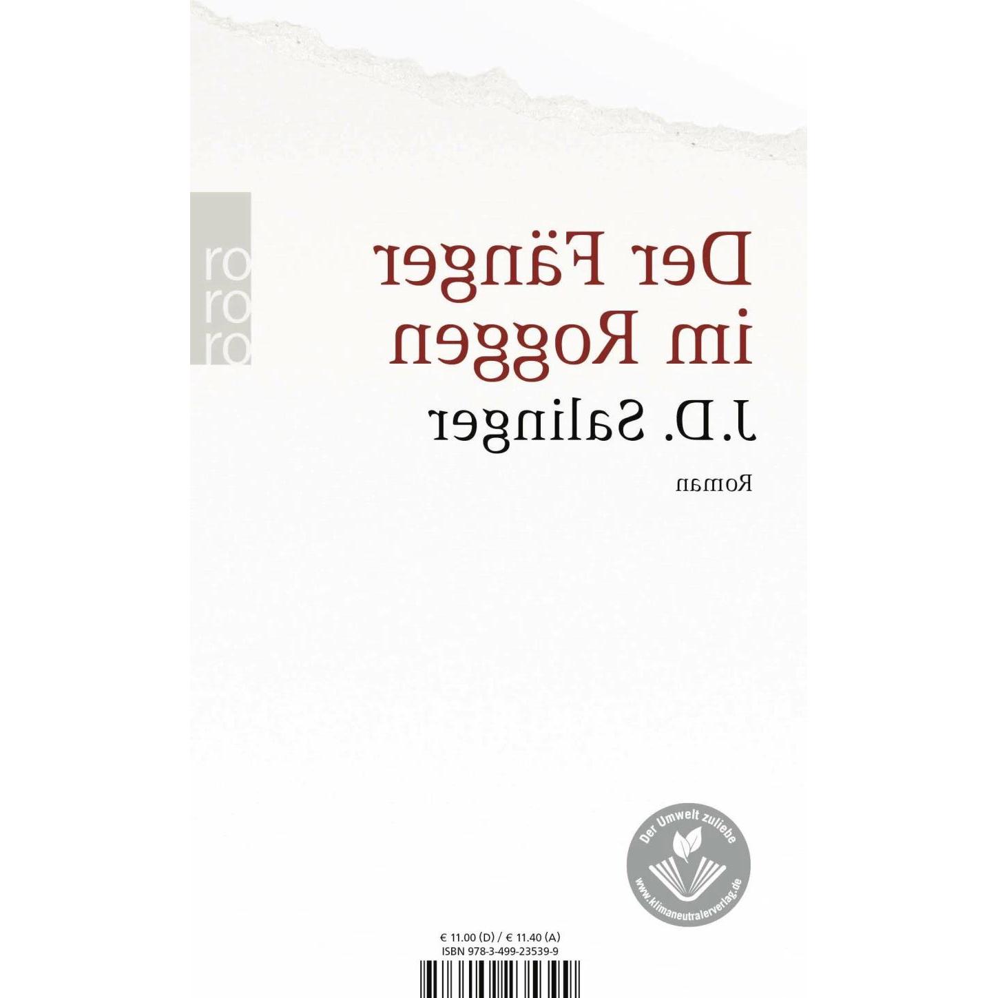 Thumbnail - Der Fänger im Roggen, Belletristik von J. D. Salinger