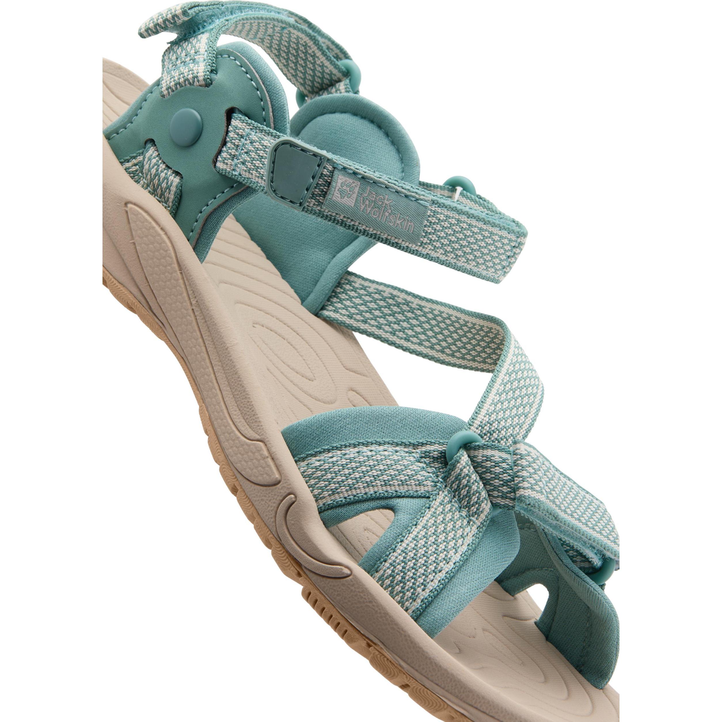 Jack Wolfskin, Damen, Sandalen, Lakewood Ride Sandal W, Grün, (42)