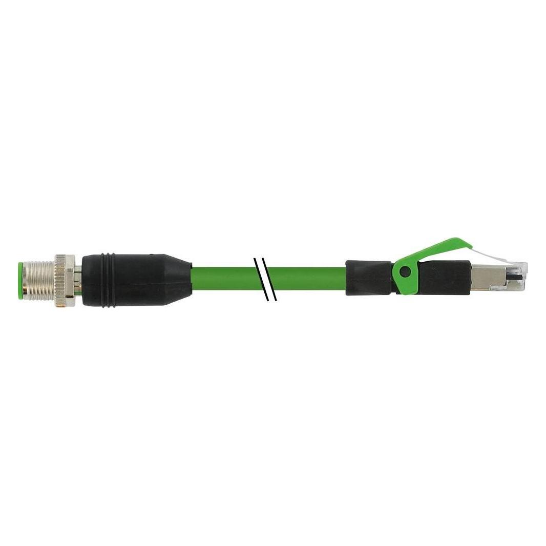 Murr Elektronik Verde Connettore Sensore/Attuatore, Assemblato 5,00 M 1 Pz., Cavo + Spina Elettrica,