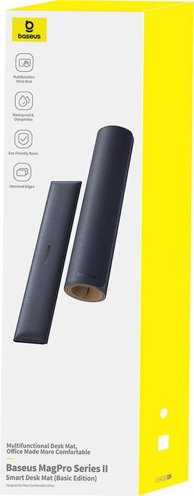 Image du produit Baseus MagPro Series II BS-PS037 tapis de bureau avec repose-poignet - noir