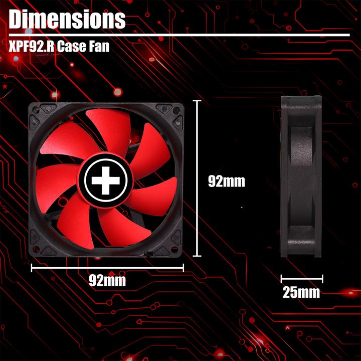 Image du produit Xilence Performance C Series XPF92.R (92 mm, 1x)