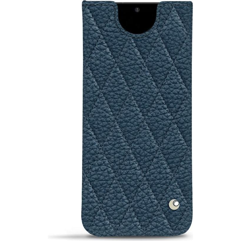 Noreve Lederschutzhülle (Samsung Galaxy S20+ 5G), Smartphone Hülle, Blau