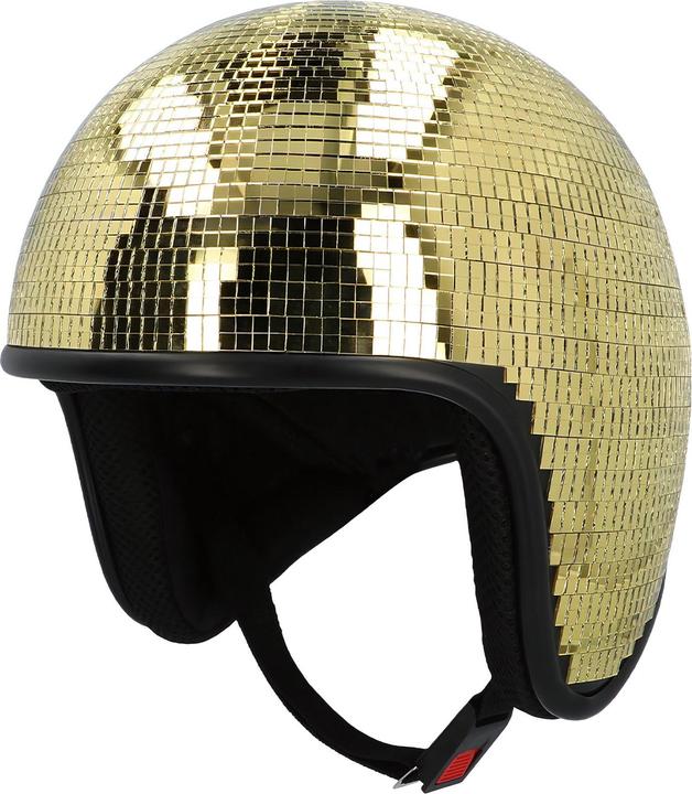 Produktbild Boland Helm Discokugel gold