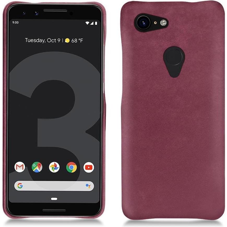 Noreve Lederschutzhülle (Google Pixel 3), Smartphone Hülle, Violett