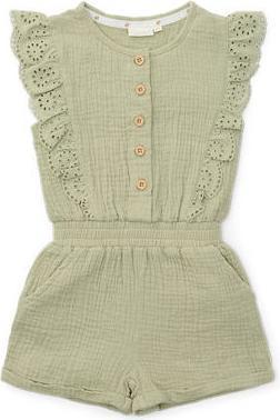 Image du produit Little Dutch Combinaison sans manches Vert Herbe - 98 (98)