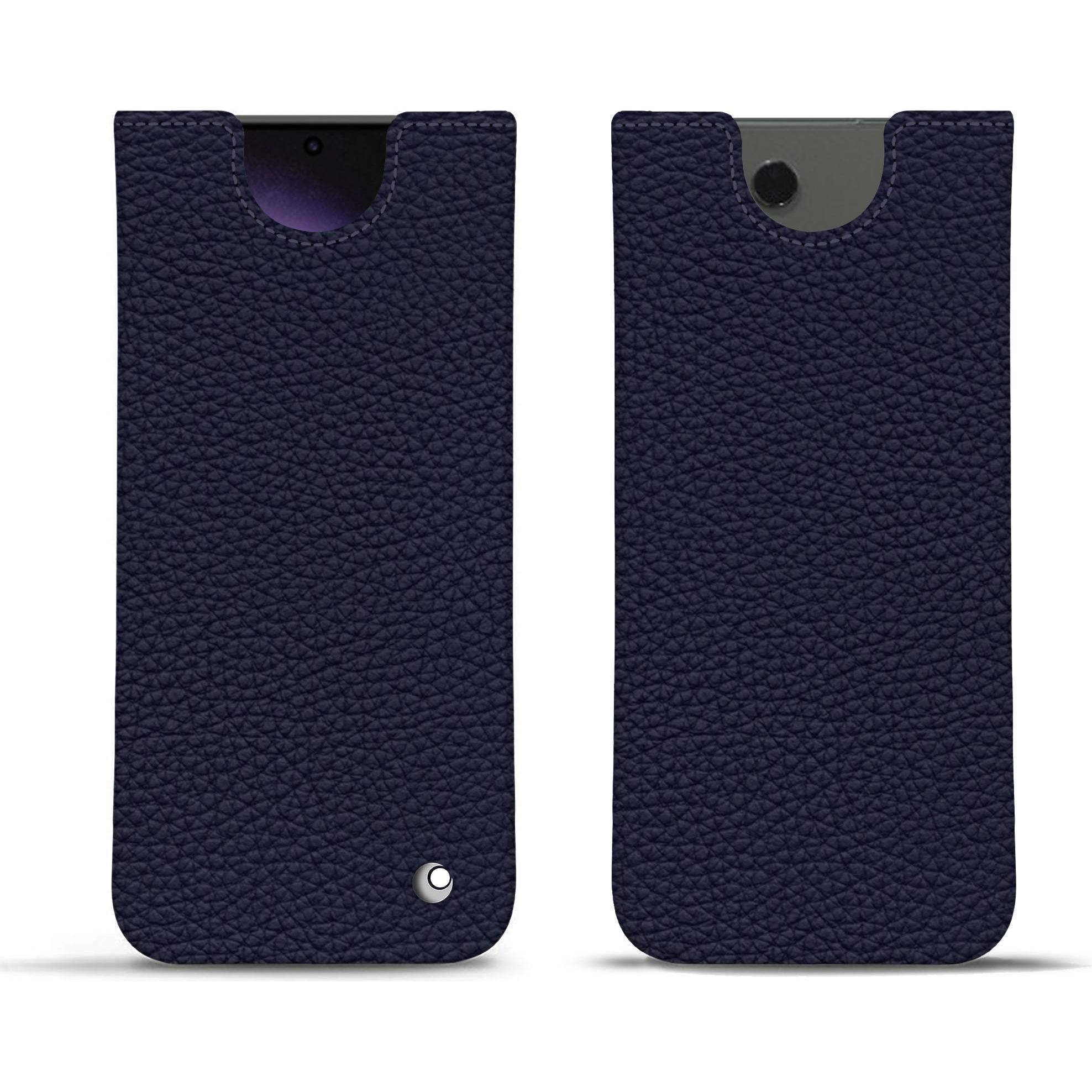 Noreve Lederschutzhülle (Samsung Galaxy S24 Ultra), Smartphone Hülle, Violett