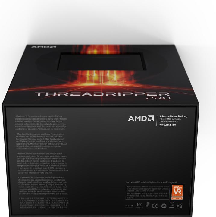 Image du produit AMD Ryzen Threadripper 5995WX (sWRX8, 2.70 GHz, 64 -Core)