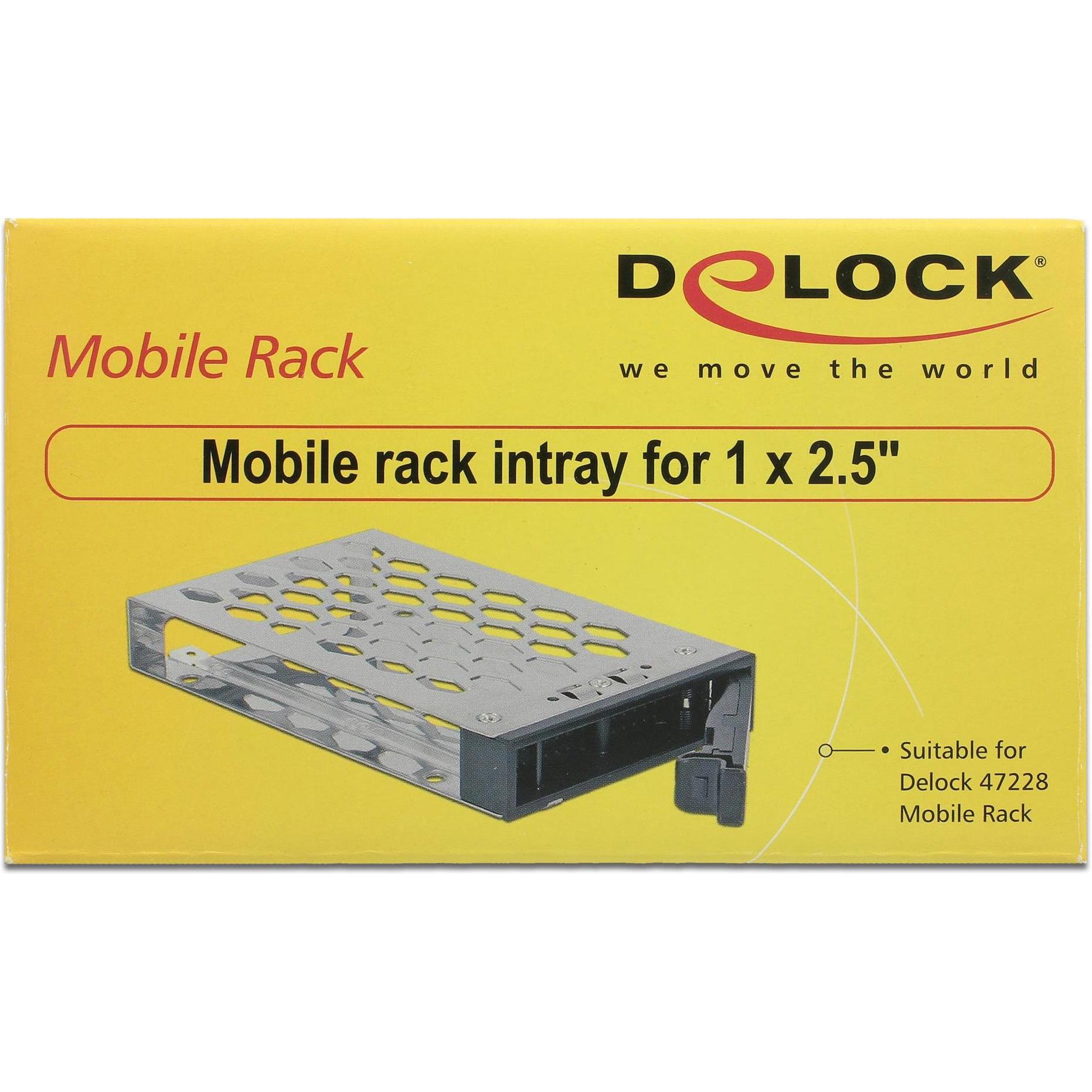 Thumbnail - Delock Wechselrahmen für 1 x 2.5"HDD/SDD, SSD + Festplatte Zubehör