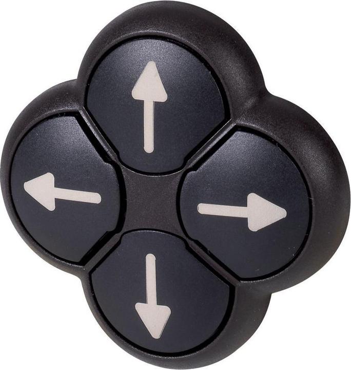 Actual product image Eaton M22S-D4-S-X7 Push-button front ring plastic 1pc.