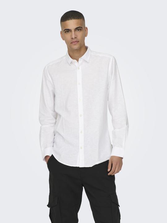 Produktbild Only & Sons Einfarbiges Langarmhemd (XS)