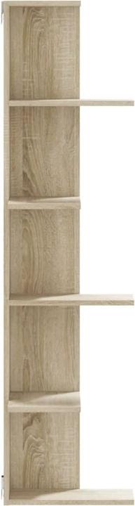 Immagine prodotto VidaXL Scaffale a muro ad angolo (36,5 x 36,5 x 140 cm)