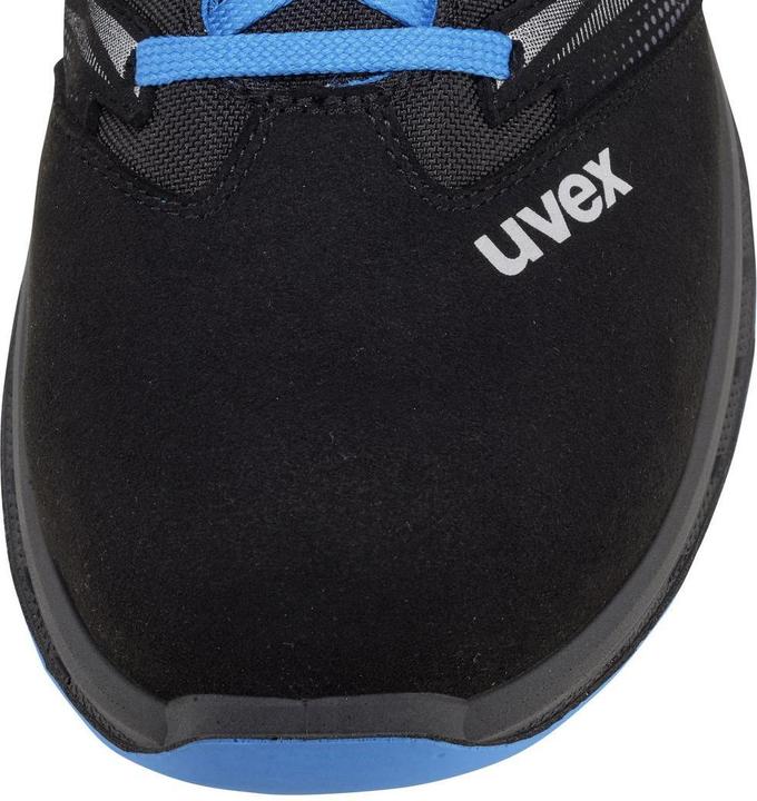 Actual product image Uvex Safety 2 trend low shoes S2 69397 blue, black width 10 size 47 (S2, 47)