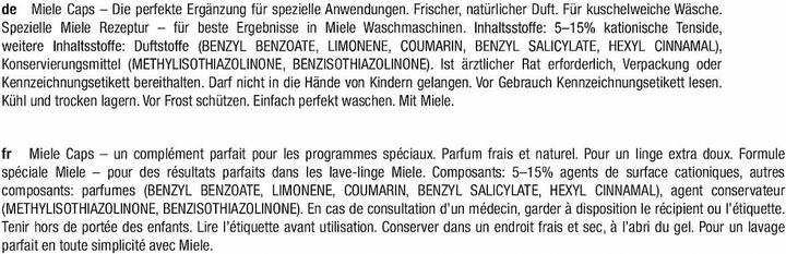 Produktbild Miele Nature (9 Waschgänge, Caps)