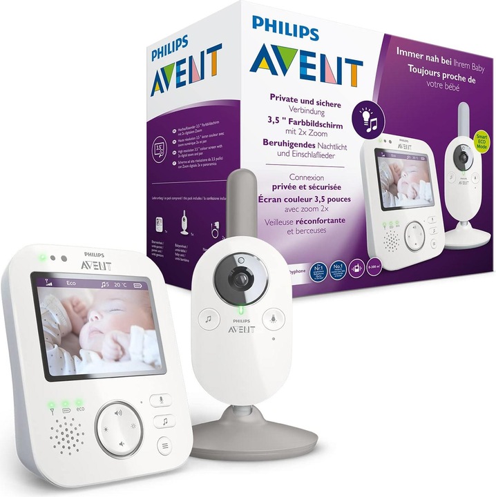 Produktbild Philips Avent Video & Audio (Babyphone mit Kamera, 300 m)