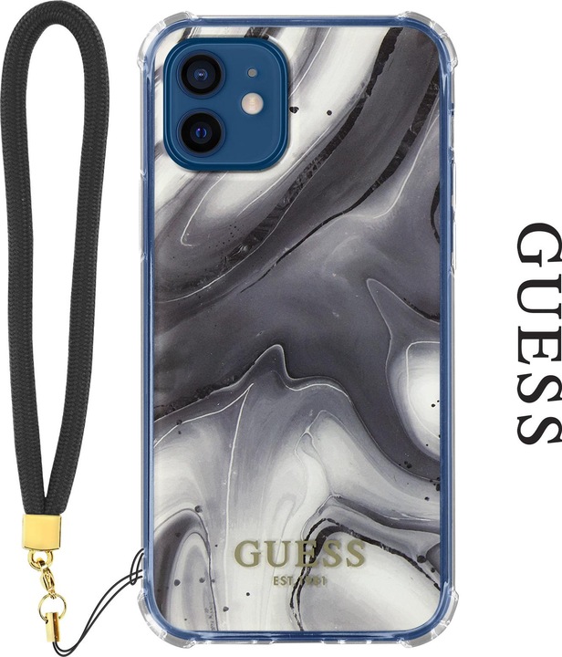 Immagine prodotto Guess Custodia in TPU Marble (Apple iPhone 12 Pro)
