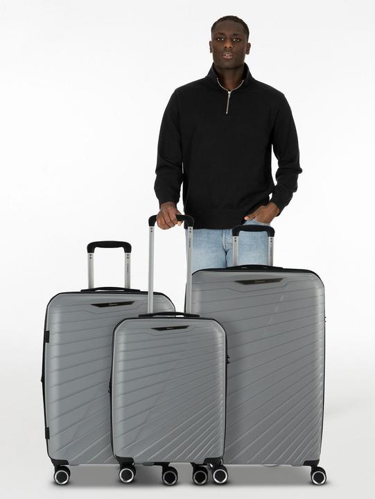 Actual product image Benzi 5808 4 Rollen Kofferset 3-teilig mit Dehnfalte (191 l)